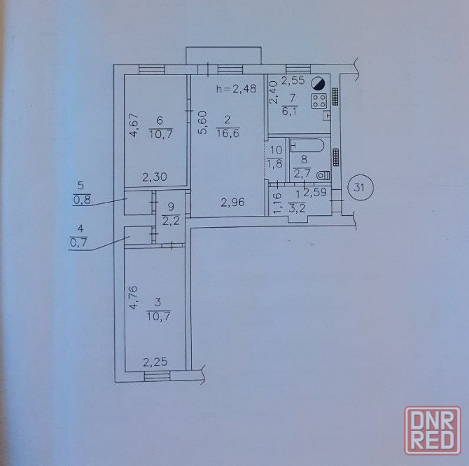 3х квартира, Детский мир, Травматология Донецк - изображение 10