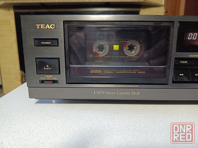 Кассетный 3-х головый магнитофон "Teac"-V-870 Донецк - изображение 4