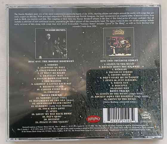 Фирменные CD: Doobie Brothers (1971 и 1972) The Doobie Brothers/Toulouse Street Макеевка