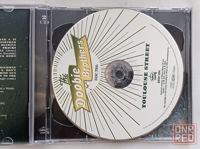 Фирменные CD: Doobie Brothers (1971 и 1972) The Doobie Brothers/Toulouse Street Макеевка - изображение 3