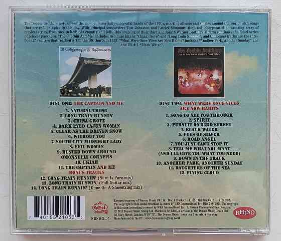 Фирменные CD: Doobie Brothers (1973 и 1974) The Captain And Me/ What Were Once Vices Are Now Habits Макеевка