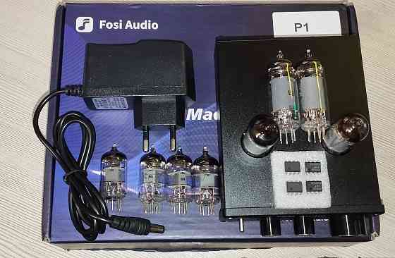 Ламповый предусилитель Fosi Audio P1, Hi-Fi стерео 6K4!!!.пишите смс или звоните потом перезвоню!!! Макеевка