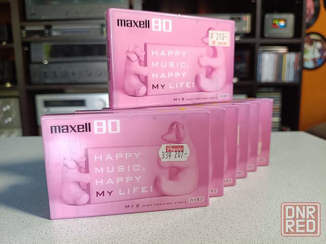 Запечатанная аудиокассета Maxell-MY2-80-TypeII Донецк - изображение 1
