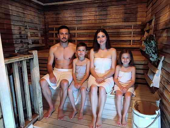 Уникальная кВАРТИРА. почасово,ночь. Парилка- сауна,бильярд, бассейн, мангал,комнаты. Вода 24/7 Донецк