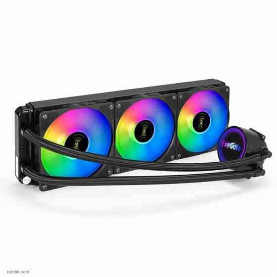 Комплект водяного охлаждения exegate blackwater-360. pwm. rgb (rgb подсветка, (ex297325rus) по доступной цене в макеевке днр | Гарантия Макеевка