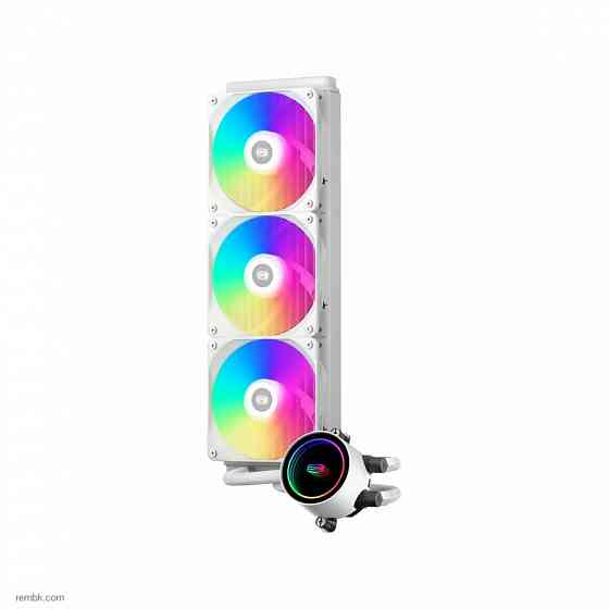 Система жидкостного охлаждения pccooler da360 argb wh по доступной цене в макеевке днр | Гарантия Макеевка