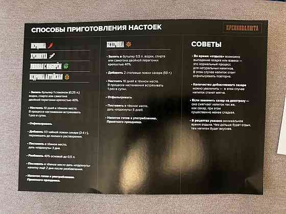 Набор новый до приготовления настоек Макеевка