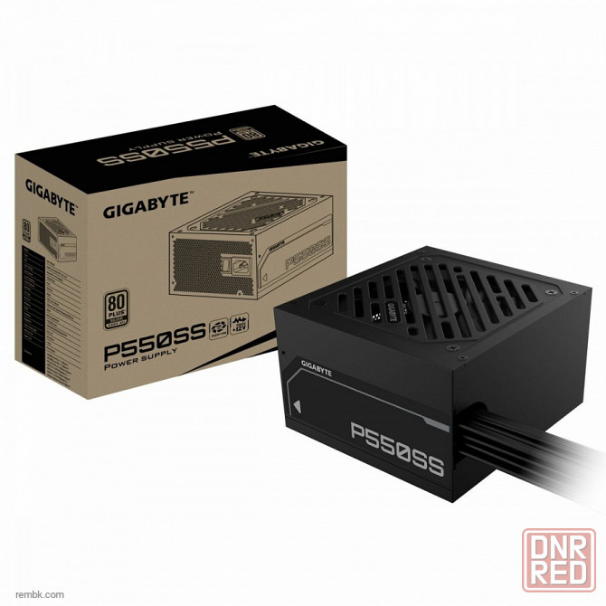 Блок питания пк gigabyte p550ss, 80plus silver, (gp-p550ss) по доступной цене в макеевке днр | Гарантия Макеевка - изображение 1
