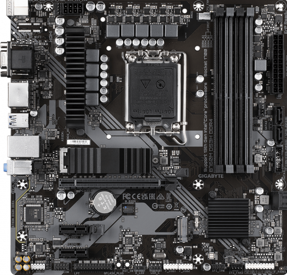s1700 GIGABYTE B760M DS3H DDR4 (новая) Донецк