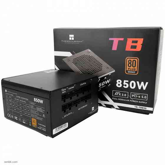 Блок питания thermalright 850w bronze atx 3.0 (tr-tb850) по доступной цене в макеевке днр | Гарантия Макеевка