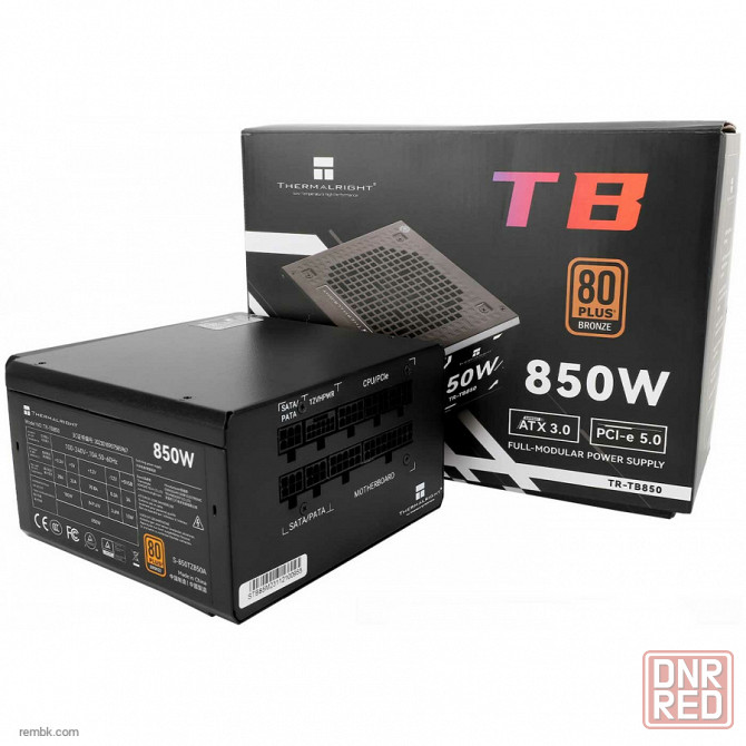 Блок питания thermalright 850w bronze atx 3.0 (tr-tb850) по доступной цене в макеевке днр | Гарантия Макеевка - изображение 1