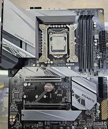 Комплект s1200 GIGABYTE Z590 GAMING X + i9 11900K (б/у) Донецк