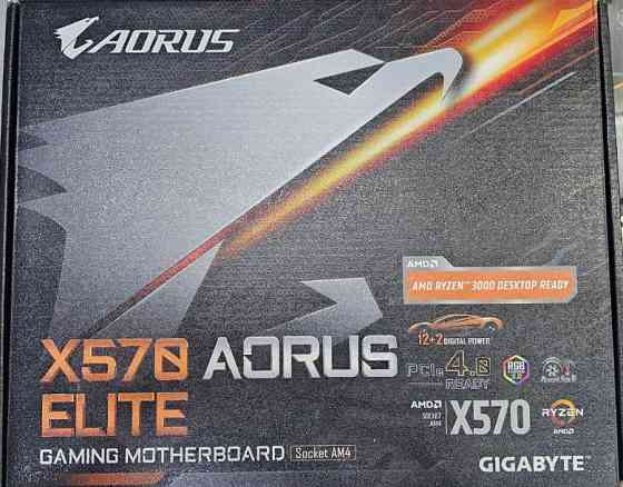sAM4 GIGABYTE X570 AORUS ELITE (б/у) Донецк