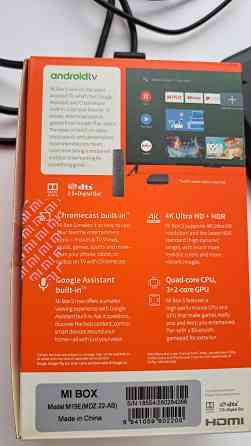 Android приставка xiaomi mi box S 2nd gen 4K GLOBAL, smart tv, андроид, смарт тв. тв приставка. Донецк