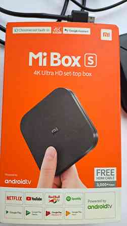 Android приставка xiaomi mi box S 2nd gen 4K GLOBAL, smart tv, андроид, смарт тв. тв приставка. Донецк