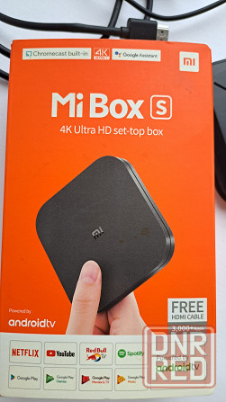 Android приставка xiaomi mi box S 2nd gen 4K GLOBAL, smart tv, андроид, смарт тв. тв приставка. Донецк - изображение 5