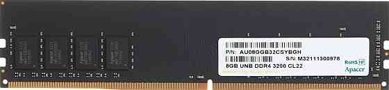DDR4 8Gb 3200MHz Apacer EL.08G21.GSH Non-ECC, CL22, 1.2V, 1024x8, RTL Донецк