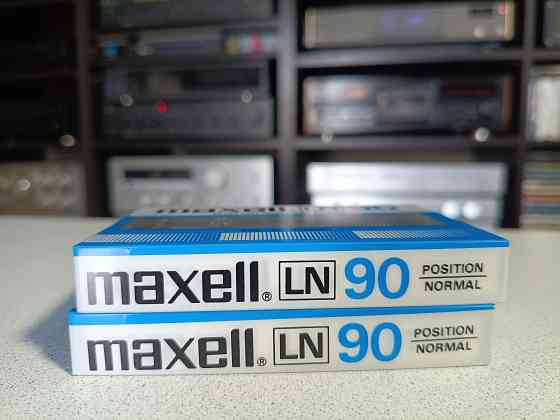 Запечатанная аудиокассета Maxell-LN 90 Донецк