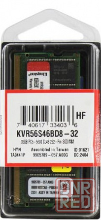 SO-DIMM DDR5 32Gb 5600MHz KVR56S46BD8-32 Донецк - изображение 1