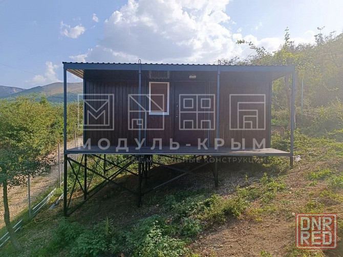 Модульный дачный домик с террасой Донецк - изображение 2