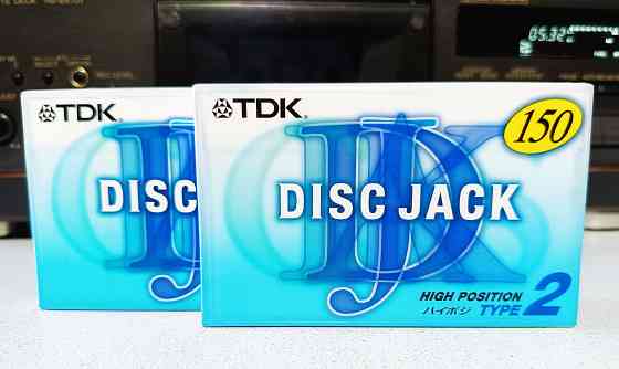 Запечатанные аудиокассеты TDK-Disc Jack-150 Донецк