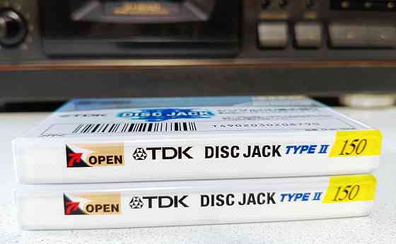 Запечатанные аудиокассеты TDK-Disc Jack-150 Донецк