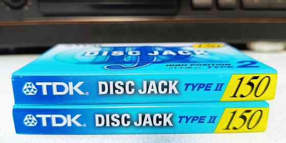 Запечатанные аудиокассеты TDK-Disc Jack-150 Донецк