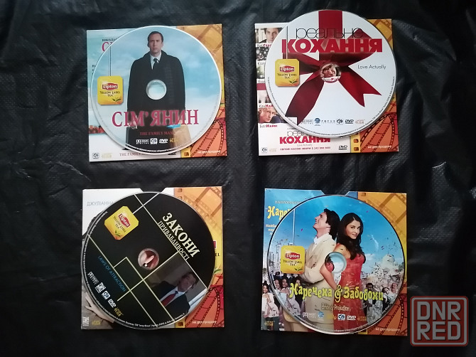 DVD 4 романтические комедии от Lipton. Лицензия. Стаханов - изображение 2