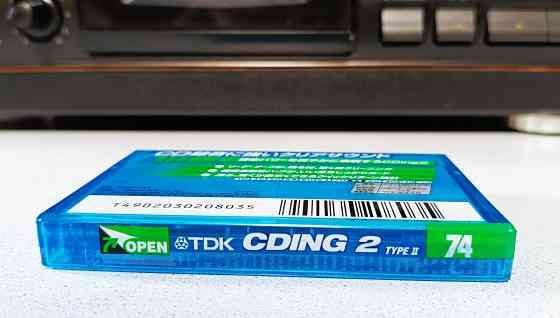 Запечатанная аудиокассета TDK-CDing 2-74 Донецк