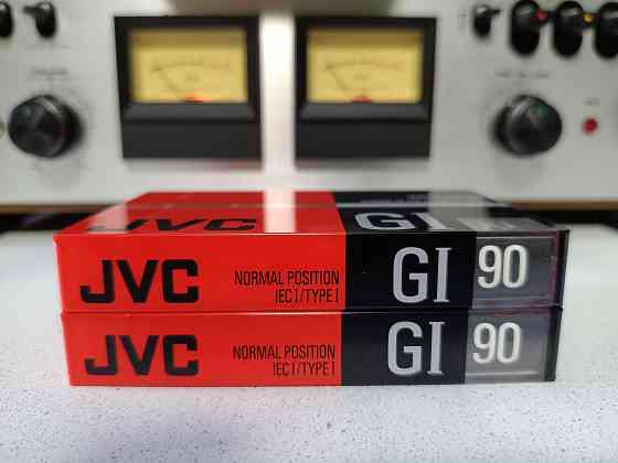 Запечатанная аудиокассета JVC-GI90 Донецк