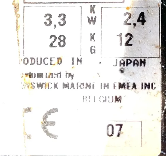 Продам лодочный мотор мерк 3.3 2007г Донецк