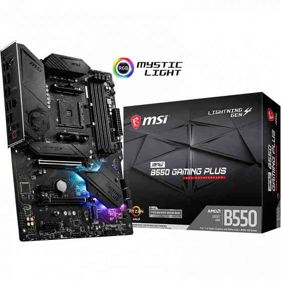 Материнская плата MSI MPG B550 gaming plus Soc-AM4 Донецк
