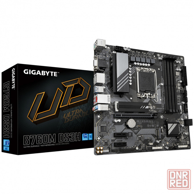 Материнская плата gigabyte B760M DS3H DDR5 Донецк - изображение 1