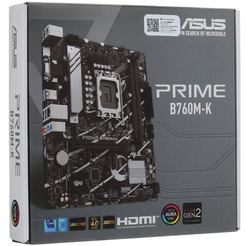 Материнская плата Asus prime B760M-K DDR5 Донецк