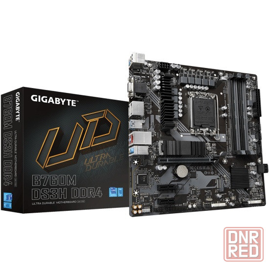 Материнская плата gigabyte B760M DS3H DDR4 Донецк - изображение 1