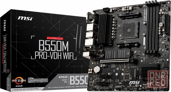 Материнская плата MSI B550M PRO-VDH wifi Донецк - изображение 1