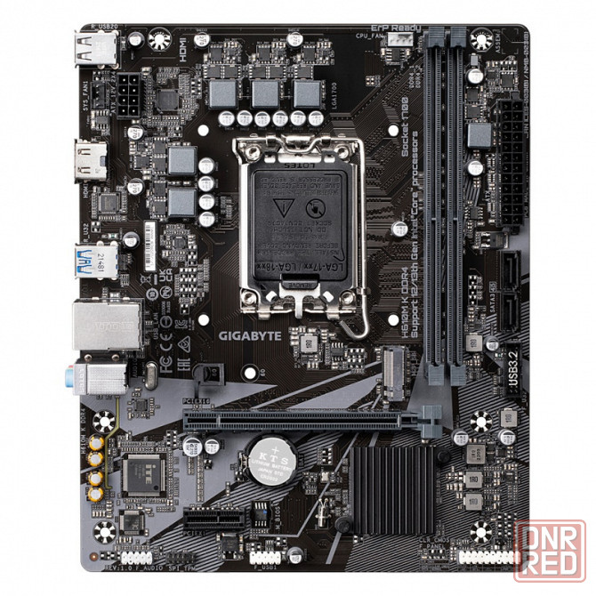 Материнская плата Gigabyte H610M K DDR4 2.0 Донецк - изображение 2