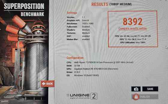 Видеокарта RX 580 8gb Донецк