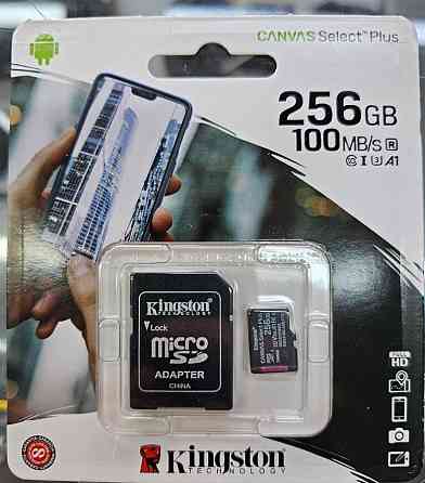 Карта памяти microSDXC 256GB Kingston Canvas Select Plus [SDCS2] + adapter 100MB/s Донецк