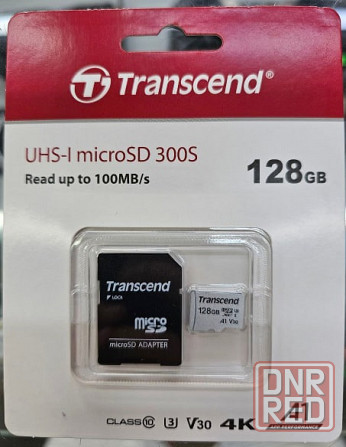 Карта памяти microSDXC 128Gb Transcend UHS-I 300S 95MB/s Донецк - изображение 1