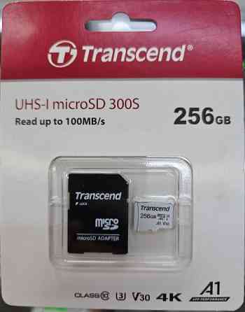 Карта памяти microSDXC 256Gb Transcend UHS-I 300S 95MB/s Донецк