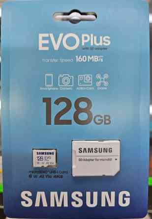 Карта памяти Samsung EVO Plus microSDXC 128Гб [MB-MC128SA/EU] Донецк