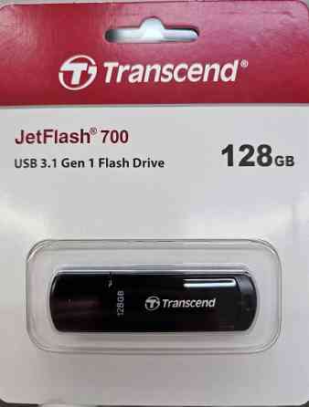 USB-флешка Transcend 128GB JetFlash 700 USB 3.1 черный Донецк