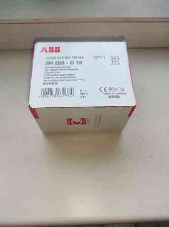 Продам автоматический выключатель ABB SH203-C16, 3p, 16A, 6kA Донецк