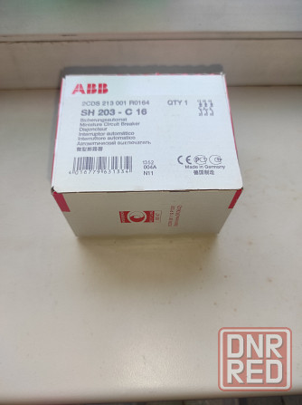 Продам автоматический выключатель ABB SH203-C16, 3p, 16A, 6kA Донецк - изображение 2
