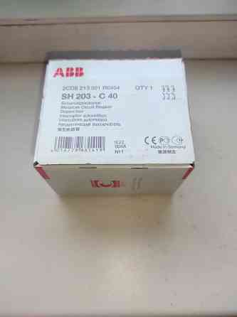 Продам автоматический выключатель ABB SH203-C40, 3p, 40A, 6kA Донецк