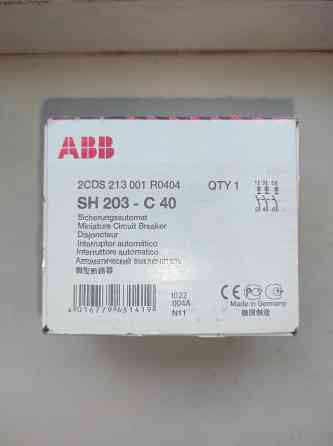 Продам автоматический выключатель ABB SH203-C40, 3p, 40A, 6kA Донецк