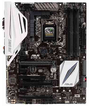 Комплект Материнская плата Asus Z170-A и процессор Intel i5-6400 Донецк
