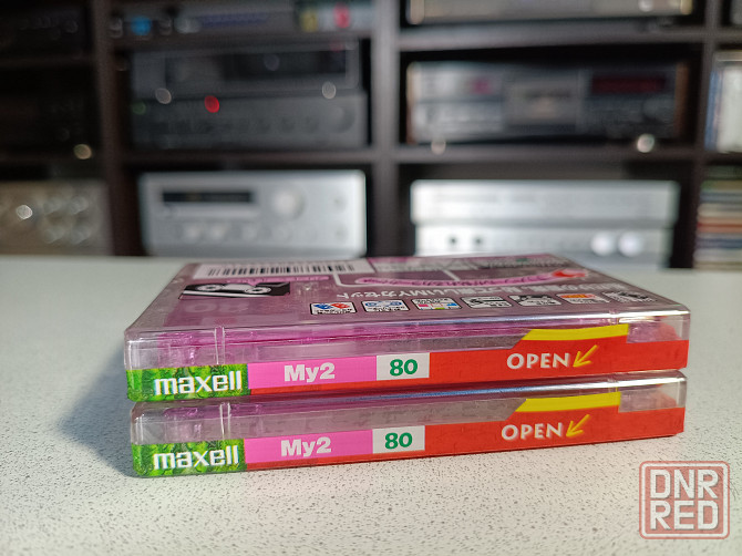 Запечатанная аудиокассета Maxell- MY2-80 Донецк - изображение 3