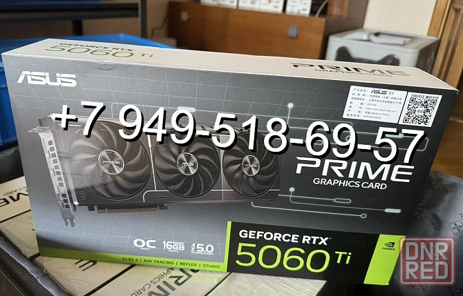 ASUS RTX 5060 Ti Prime OC 16GB Донецк - изображение 1